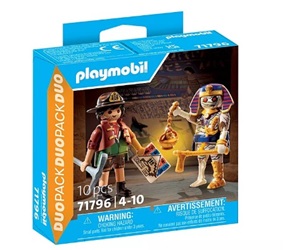 Playmobil 71796 Caçador de Tesouros e Múmia