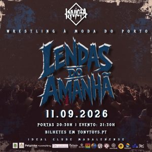 Invicta Wrestling - Lendas do Amanhã 11/9 Bilhete VIP